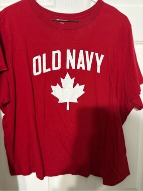 2 Old Navy Red Tee & 1 MyStyle Top